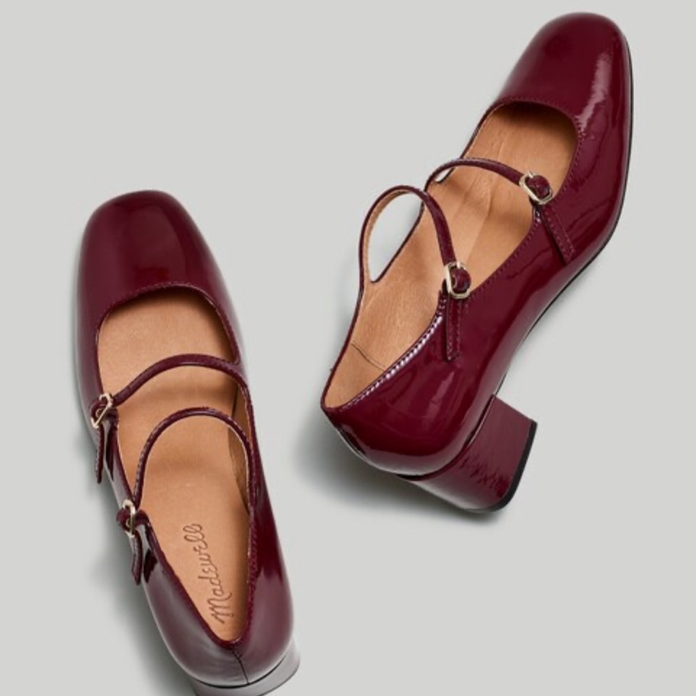 Madewell The Nettie Heeled Mary Jane